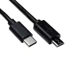 USB 3.1 kabel tip C vtič na mikro B vtič, črn, DINIC Polybag, 0,50 m